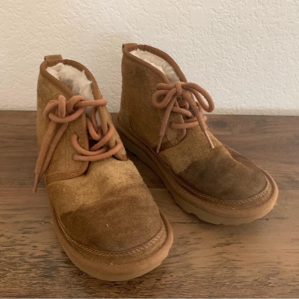 UGG Tan Suede Kids Boots